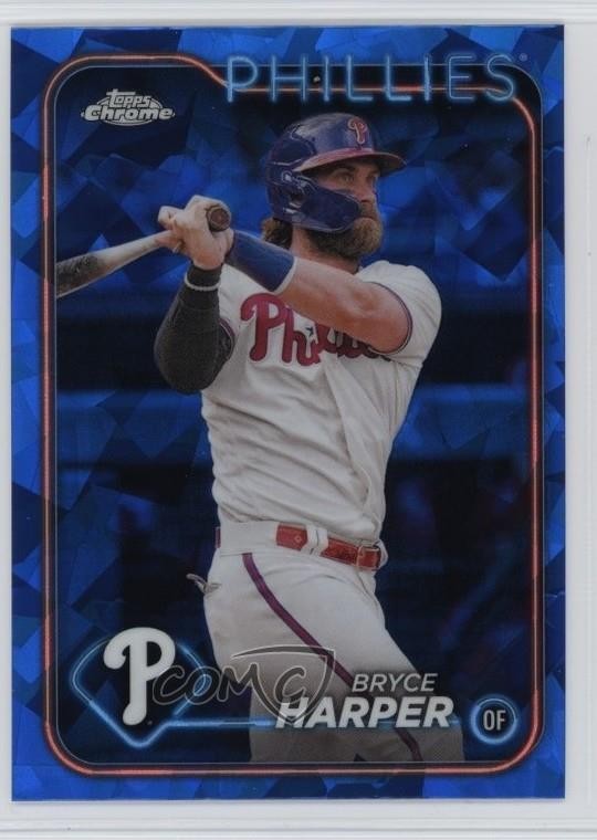 2024 Topps Chrome Sapphire Edition Bryce Harper #200 1t2u