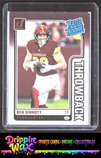 🔥Ben Sinnott 2024 Donruss Rated Rookies Throwback #15 SKU22-2🔥