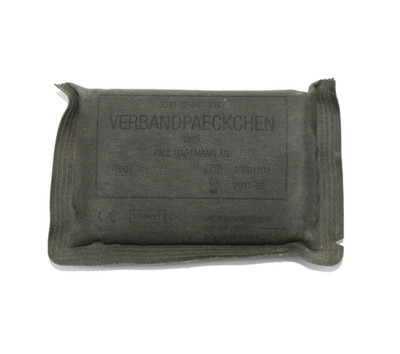 Original Bundeswehr Verbandpäckchen - 2001 Hartmann AG - BW 6510-12-347-3142