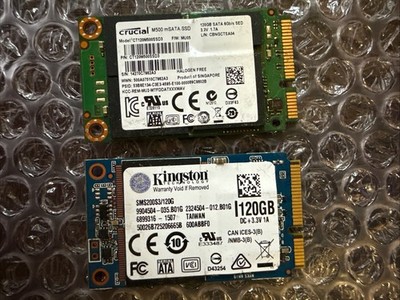 120GB mSATA SSD - Markenmodelle (Samsung/Kingston/Crucial etc.)   Getestet
