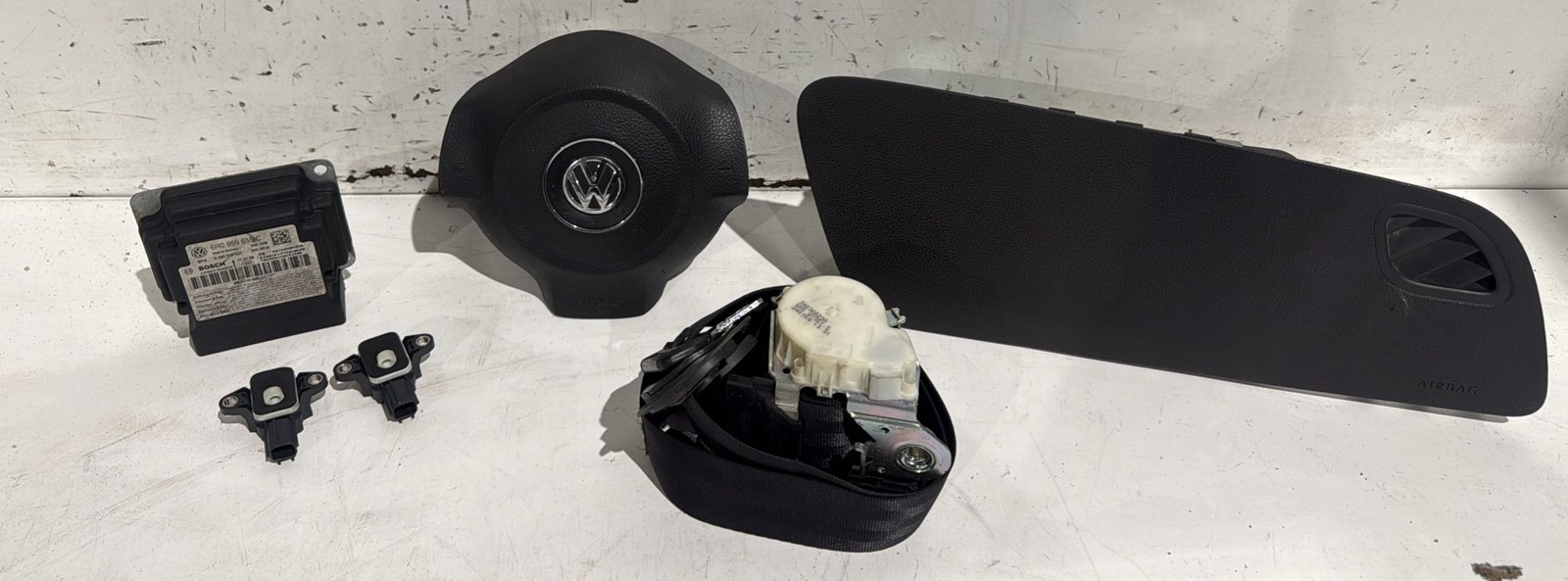 KIT AIRBAG SENZA CRUSCOTTO PER VOLKSWAGEN Polo 5° Serie (09>17)