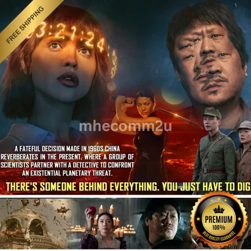 3 Body Problem TV Series Season 1 2024 DVD Full HD Eng All Region Free Ship-New Foto 2 de 4