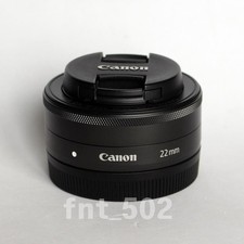  Mint Canon EF-M 22mm f/2 STM Wide Angel Lens for EF-M Mount, Black