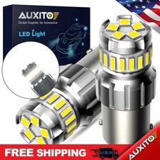 2x 1156 AUXITO Backup LED P21W White Bulbs Reverse Light Error Free Bulb CANBUS