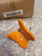 Nora Fleming RETIRED mini - A211 ORANGE BUTTERFLY brand new with tag and wrapper