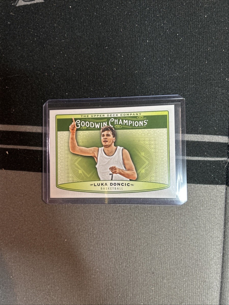 LUKA DONCIC NBA MAVERICKS ROOKIE CARD (HORIZONTAL) UPPER DECK 2019 Rare  Lakers