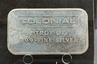 Rare Engelhard Colonial 1oz Silver Commercial Bar ( 1k Mintage) ~ Lot I