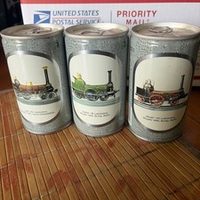 3 DIFFERENT BECKER'S PILS SERIES TWO OF TRAINS -- BEER CAN 33cl GERMANY