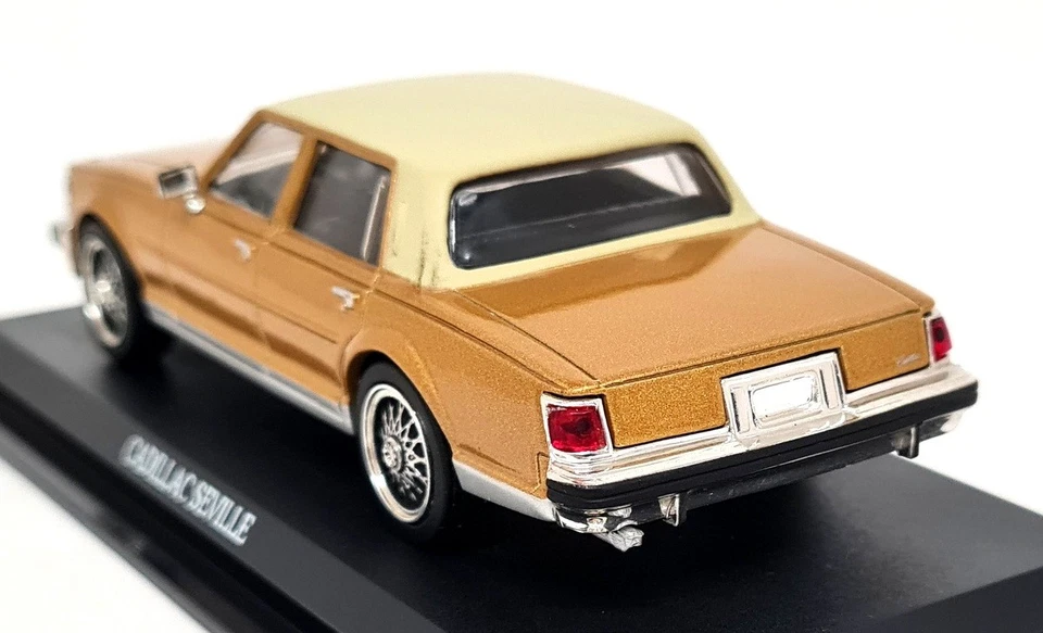 Atlas 1/43 - Cadillac Seville Metallic Gold Diecast Scale Model Car Foto 3 de 4