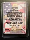 WWF Hulk Hogan Signature Series Autographed Winged Eagle Championship Belt — photo 10