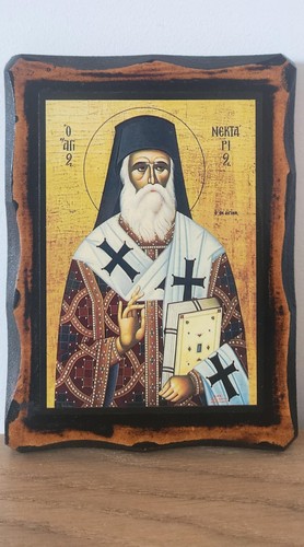 Byzantine Icon - St. Nektarios of Aegina