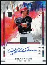 Dylan Crews 2025 Panini Impeccable Baseball Extravagance On Card Auto RC #/99