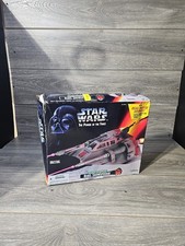 STAR WARS Rebel Snowspeeder  Power of the Force Kenner Electronic 1995 Open Box