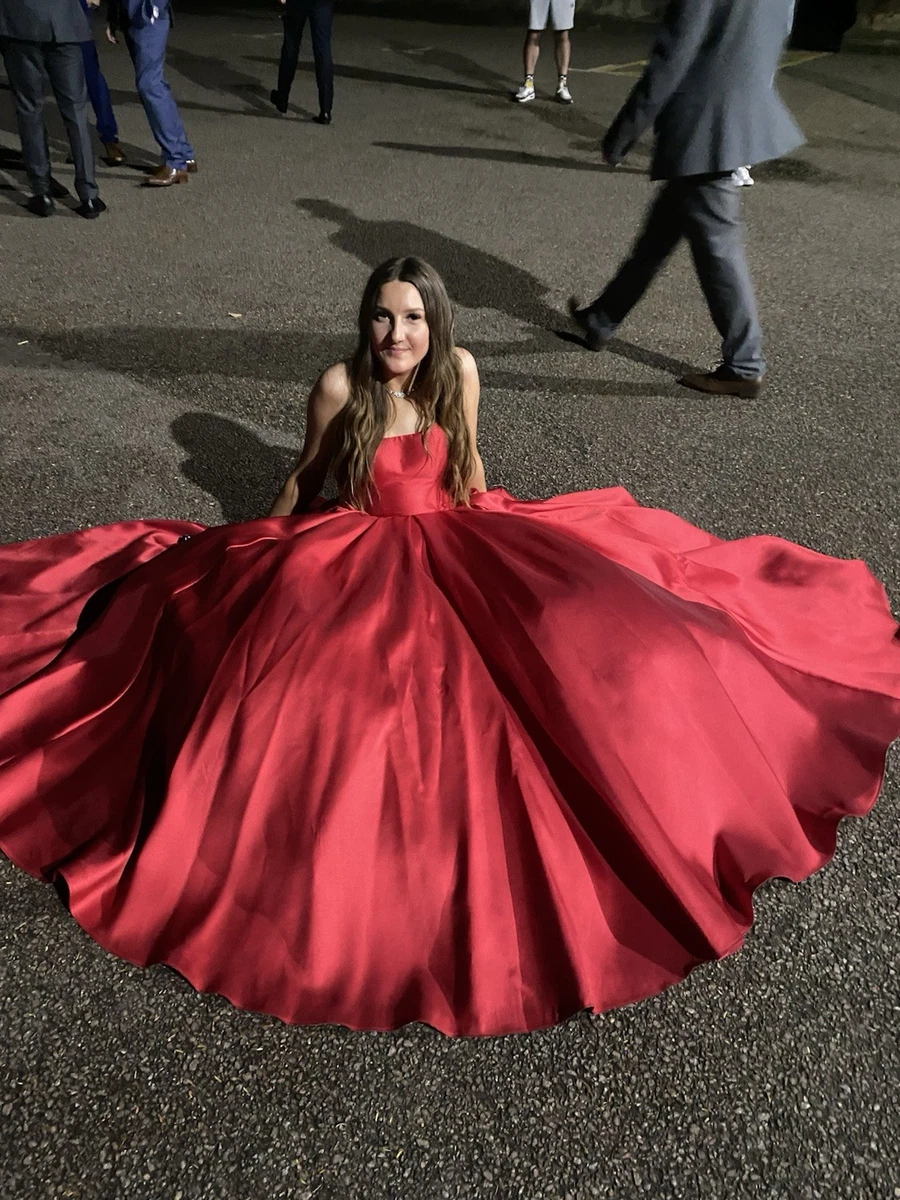 Prom Red Dress Formal Occasion for Girls for sale | eBay UK
