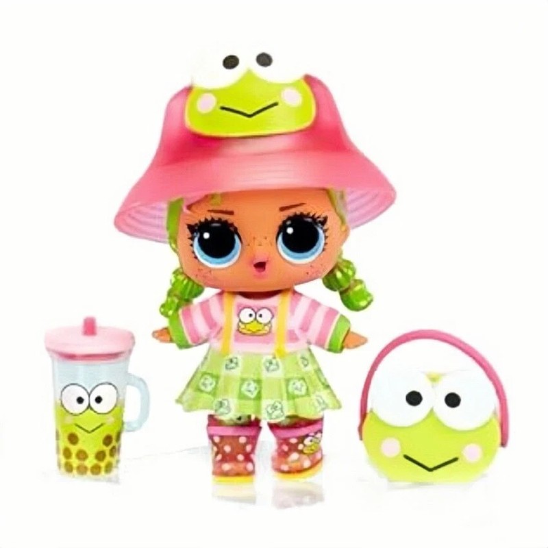 LOL Surprise Loves Hello Kitty & Friends 7 Surprises Tot Doll Keroppi Frog