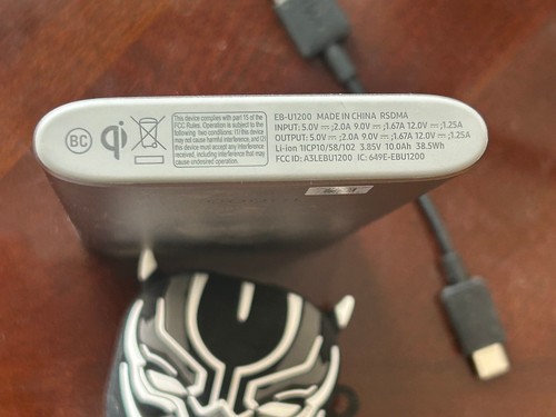 đ„ Samsung Power Bank Chargeur RAPIDE Portable sans Fil AVEC Ăcouteurs Bluetooth BP - Photo 4 sur 15