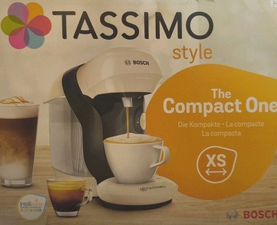 BOSCH Tassimo Style TAS1107 Kapselmaschine Kaffeemaschine 1400W 1L Beige NEU