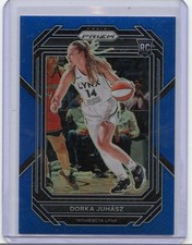 Dorka Juhász 2023 Panini Prizm WNBA Blue #147 SN,RC,/175,Color Match