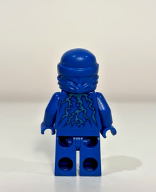 LEGO Ninjago NRG Jay Minifigure Lightning Ninja Rare (Small Arm Crack) 9570