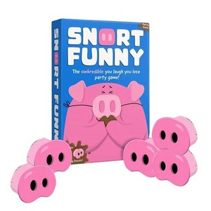 Snort Funny The Oinkcredible You Laugh You Lose Party Game Challenge Carte Divertenti
