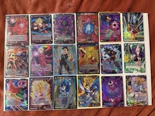 Dragon ball Super Card Foil Cards Lot Of 18