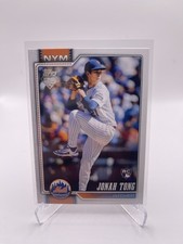 2026 Topps Series 1 Jonah Tong Rookie Card #4 New York Mets RC