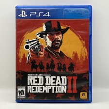 Red Dead Redemption 2 II PlayStation 4 No Manual Tested working 