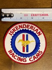 Vintage Iskenderian Racing Cams Patch Ford Mustang Isky Patch New Nos 