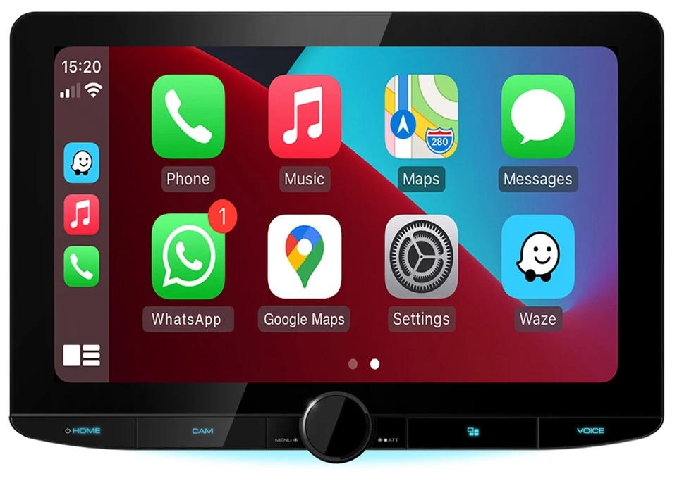 Kenwood Lenkrad USB DAB Bluetooth Autoradio für Renault Master ab 2019 - Bild 2 von 4