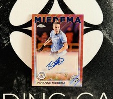 Vivianne Miedema Chrome UCL 2024/25 Gold Wave /50 Auto