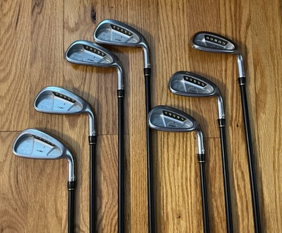 #ad TaylorMade RAC OS • Iron Set 4 PW • Ultralite Graphite Stiff Shaft • RH $189.00