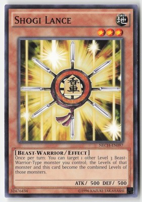 Yugioh - Shogi Lance NECH-EN097 Unlimited - The New Challengers