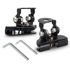 Universal LED Light Bar Mounting Brackets, Adjustable Hood Pillar Mounts,2228