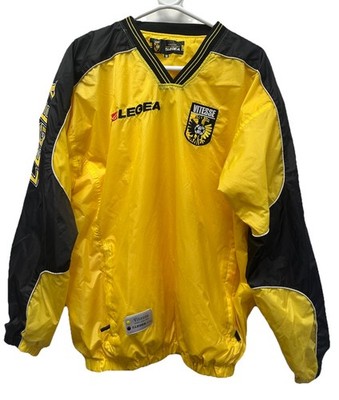Legea Vitesse 2006 / 2007 Windbreaker Pullover Sweater Size M Yellow Sportswear