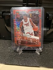 2020-21 Panini Donruss Optic Elite Dominators Red Pulsar Prizm Jimmy Butler 