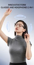 Bluetooth Audio Glasses Touch Control Open-Ear Wireless Headset 50mAh