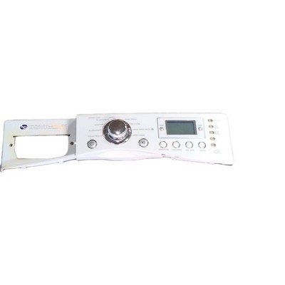 LG Washer Control Panel 3720ER0003 White Steam Cycle Delay Start Extra Rinse