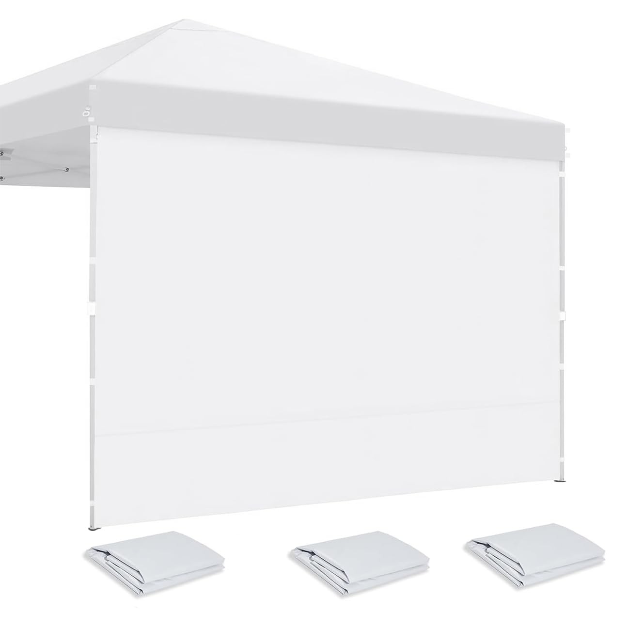 Tent Sidewalls For 10x10, 10x20' Canopy Frame, 3pack Sunwall
