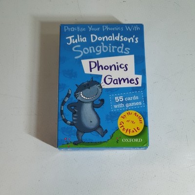 Oxford Reading Tree Songbirds: Phonics Games 55 Cards ''Julia Donaldson''
