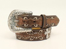 Ariat Faux Crocodile Cross - Accessories Belt Kids - A1302802