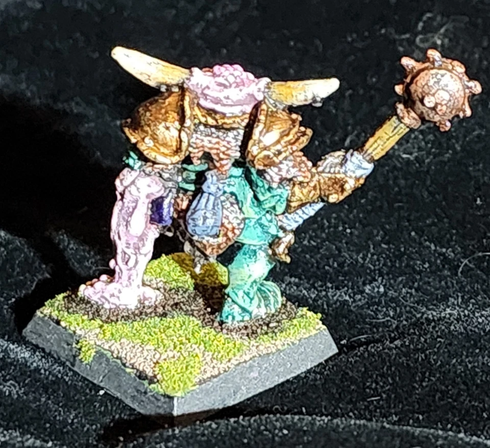 GW Citadel Champions of Chaos Painted Champion of Nurgle - OOP - Image 2 of 4