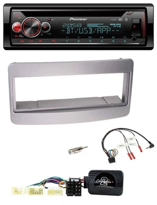 Pioneer Lenkrad DAB CD Bluetooth USB Autoradio für Toyota RAV 4 2001-2006 dunkel - Bild 1 von 4