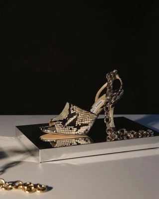 Women Jimmy Choo Heels Multicolor Leather 37 - Bild 1 von 4