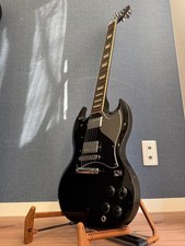 Guitare électrique Gibson USA SG Standard 2025 noir ébène