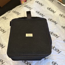 DIOR Beauty Trousse De Toilette Black Cosmetic Double Layer Makeup Bag Square