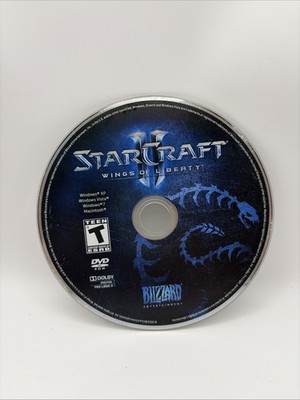 Starcraft 2 II : Wings of Liberty - PC (DISC ONLY / 1 YR GUARANTEE)