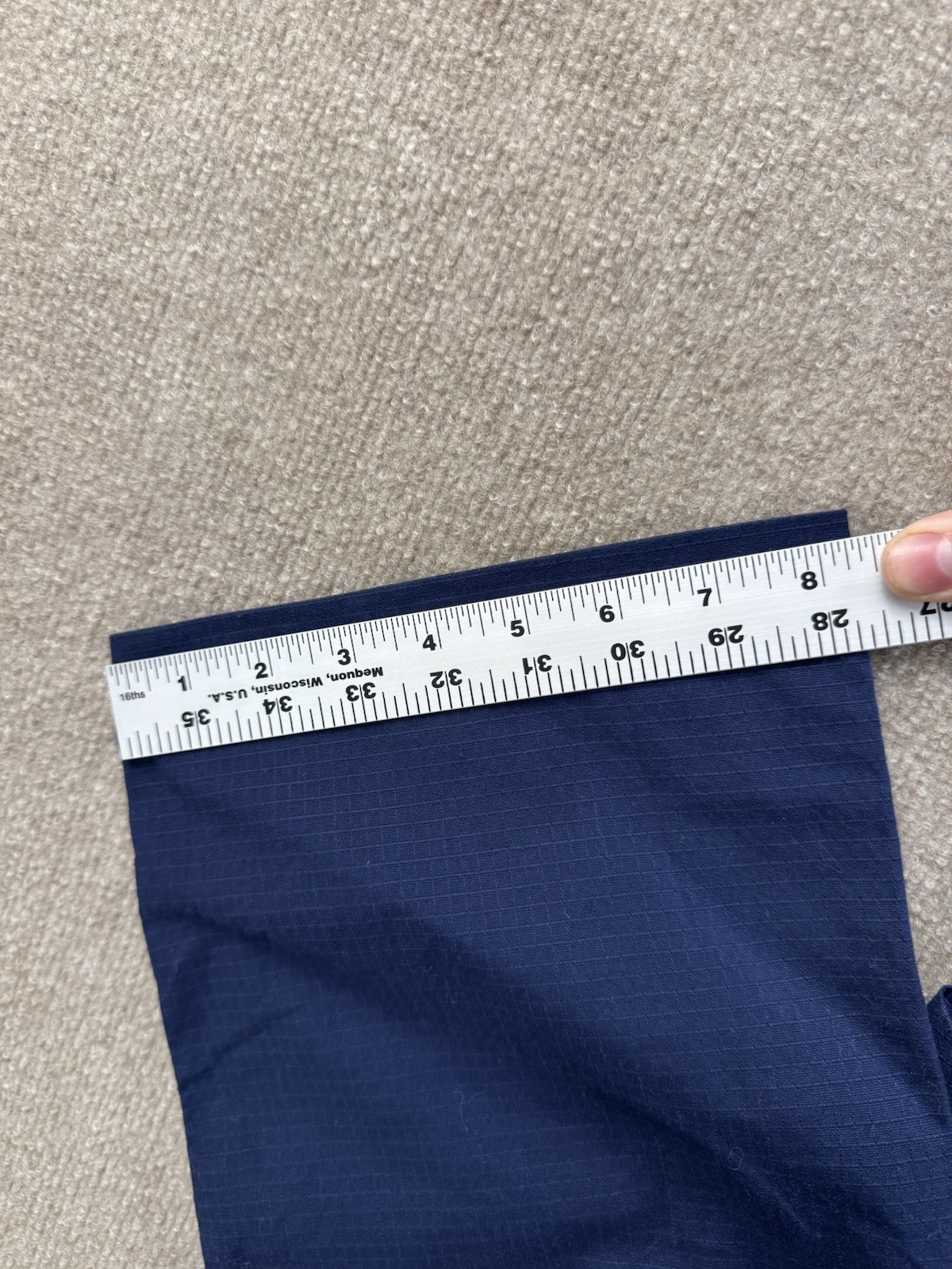 Carhartt Rugged Flex Ripstop Cargo Scrub Pants Mens L 36x30.5 Straight Leg Blue thumbnail 14