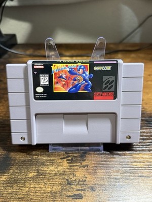 Mega Man 7 (Super Nintendo, 1995) Authentic Cart - Tested & Working - Clean