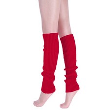 DOOVID Leg Warmers for Women 80s Ribbed Knit Leg Warmer Yoga Party Sports Lon...