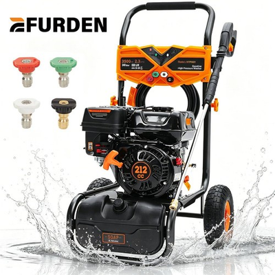 #ad #ad Efurden Gas Pressure Washer 3500PSI 2.3GPM Gas Powered Washer with Soap Tank $260.99